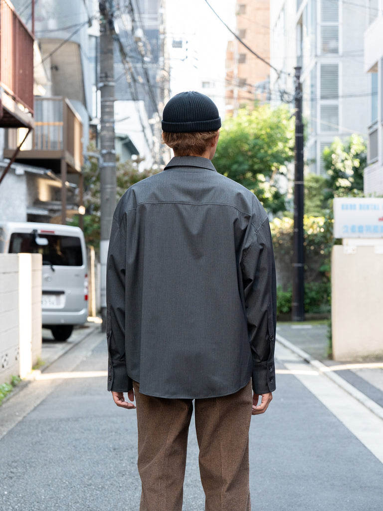 ROLD SKOV / BAT FIT SHIRT -DARK ANACARDI-