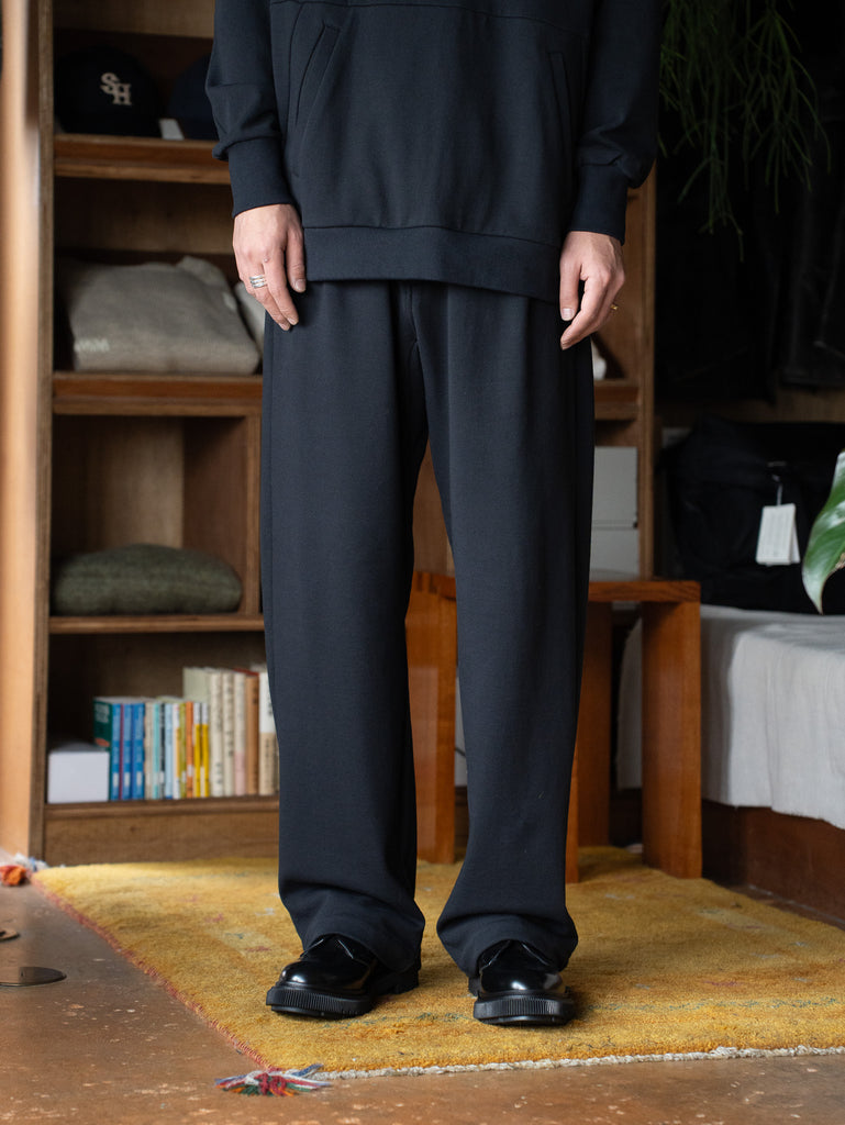 DRY COTTON LOOP BACK PLEAT TRACK TROUSER着用回数一度の美品です