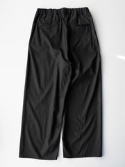 nonnotte / Draping Elastic In Tuck Wld Trousers  [Suvin Gold Supreme Twill]