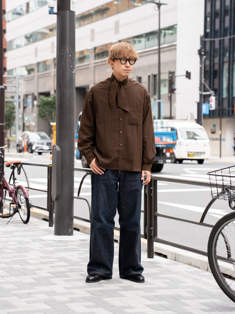 [25ss] nonnotte / 超大襯衫-Tldal Foam-