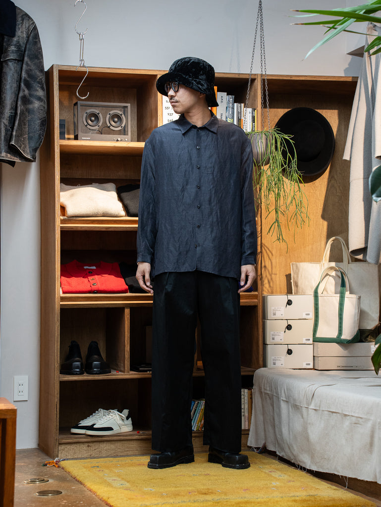 nonnotte / Oversized Shirt ver.B-Obsidlan-