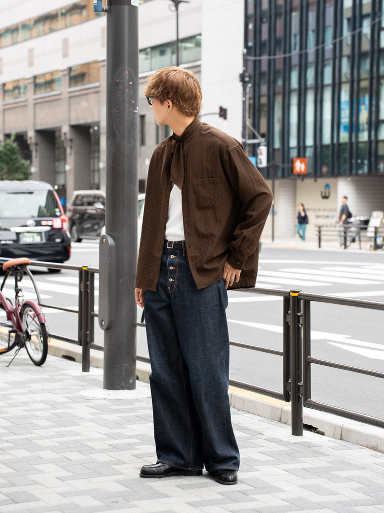 [25ss] nonnotte / 超大襯衫-Tldal Foam-