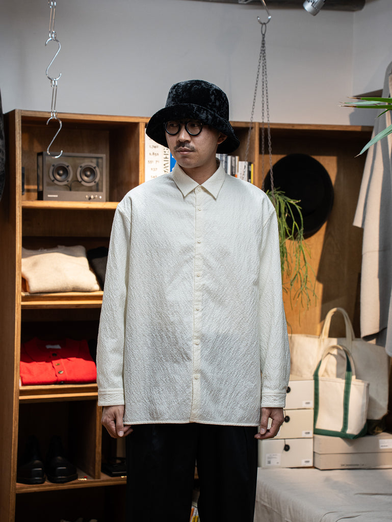 nonnotte / Oversized Shirt -Cream-