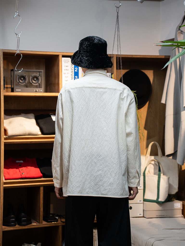 nonnotte / Oversized Shirt -Cream-