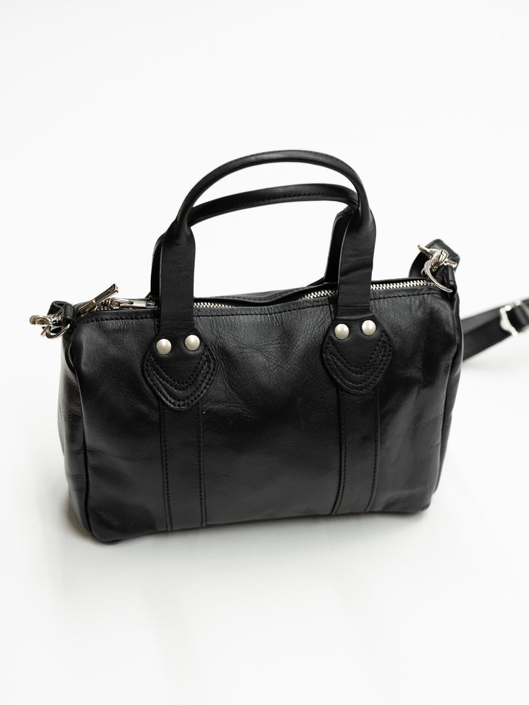 CCU / BOSTON BAG S SIZE -BLACK-