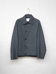 nonnotte / 三角龜領套頭衫-YAKNatural × 白色-