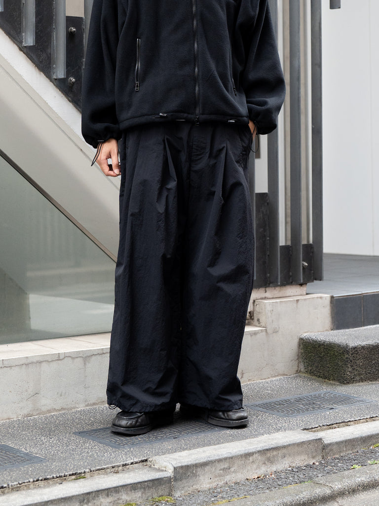 SHINYAKOZUKA / athlete baggy with Reebok -night black-