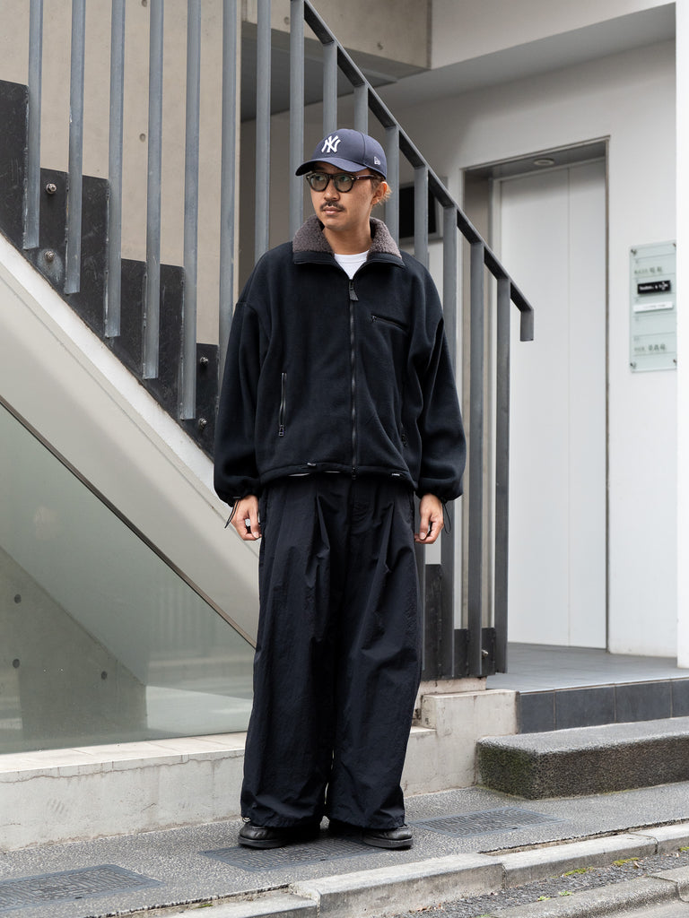 SHINYAKOZUKA / athlete baggy with Reebok -night black-