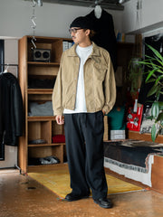 refomed / Active ZIP JACKET -BEIGE-