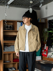 refomed / Active ZIP JACKET -BEIGE-