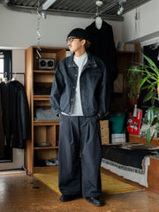 refomed / Active ZIP JACKET -BLACK-