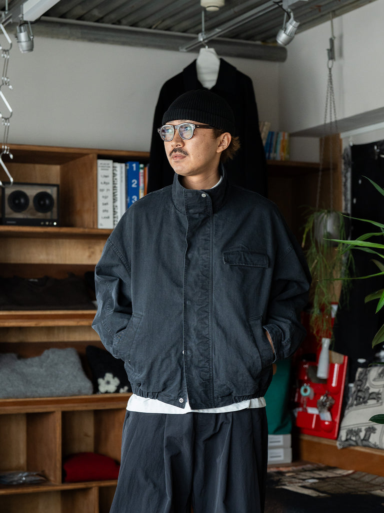 refomed / Active ZIP JACKET -BLACK-