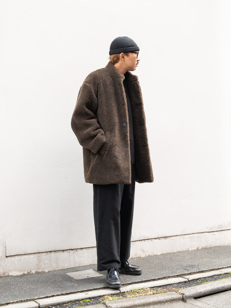 THE DAY /  BRITISH MOLESKIN PANTS -BLACK-
