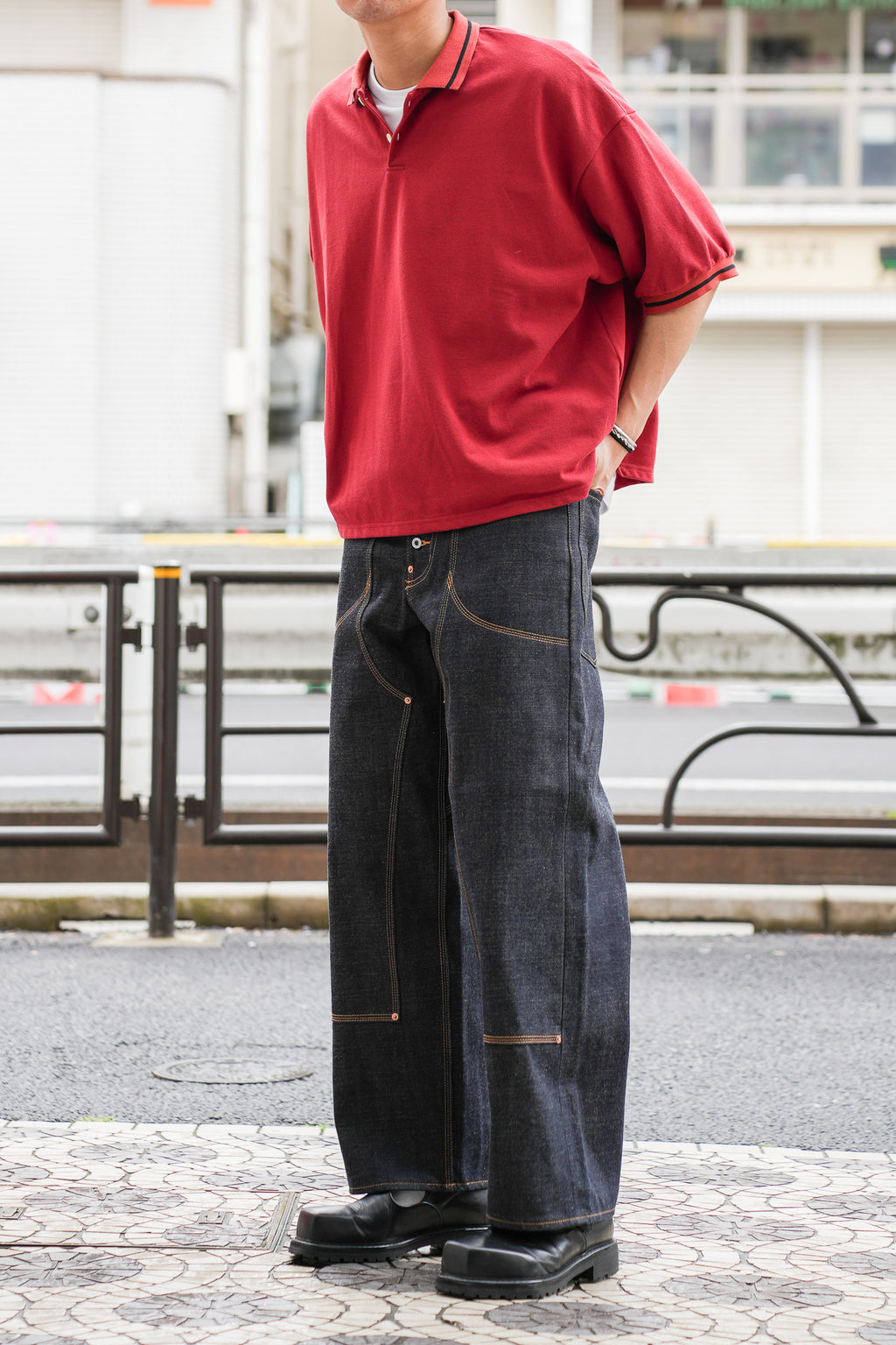 SUGARHILL(シュガーヒル) / CLASSIC DOUBLE KNEE DENIM PANTS｜aIbn