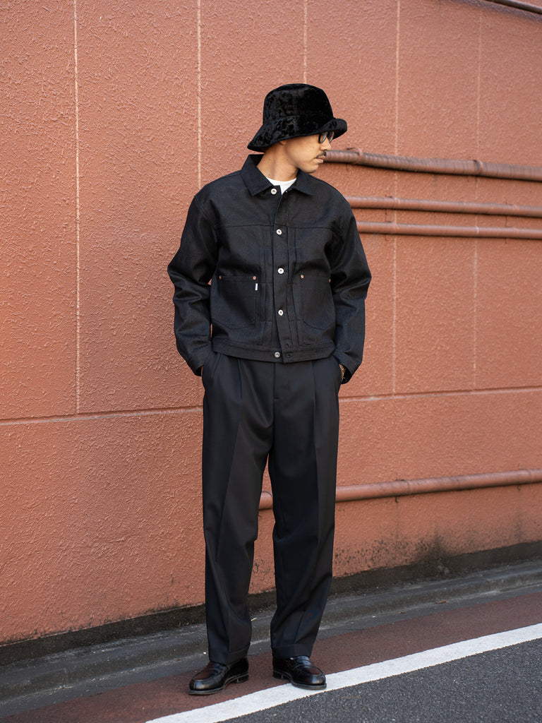 【預計3月中旬到貨】SUGARHILL / OMBRE SKIPPER BLOUSE-DARK PURPLE-