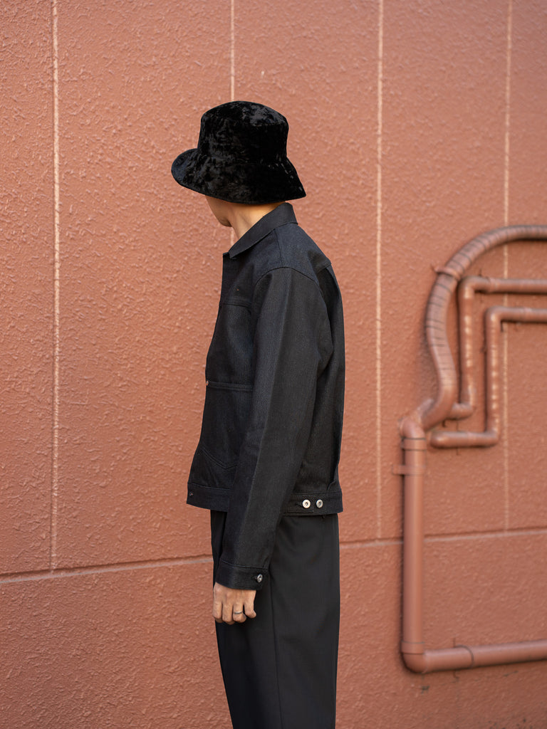 【預計3月中旬到貨】SUGARHILL / OMBRE SKIPPER BLOUSE-DARK PURPLE-