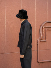 【預計3月中旬到貨】SUGARHILL / OMBRE SKIPPER BLOUSE-DARK PURPLE-