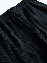 refomed /  AZEAMI THERMAL PANTS - BLACK-