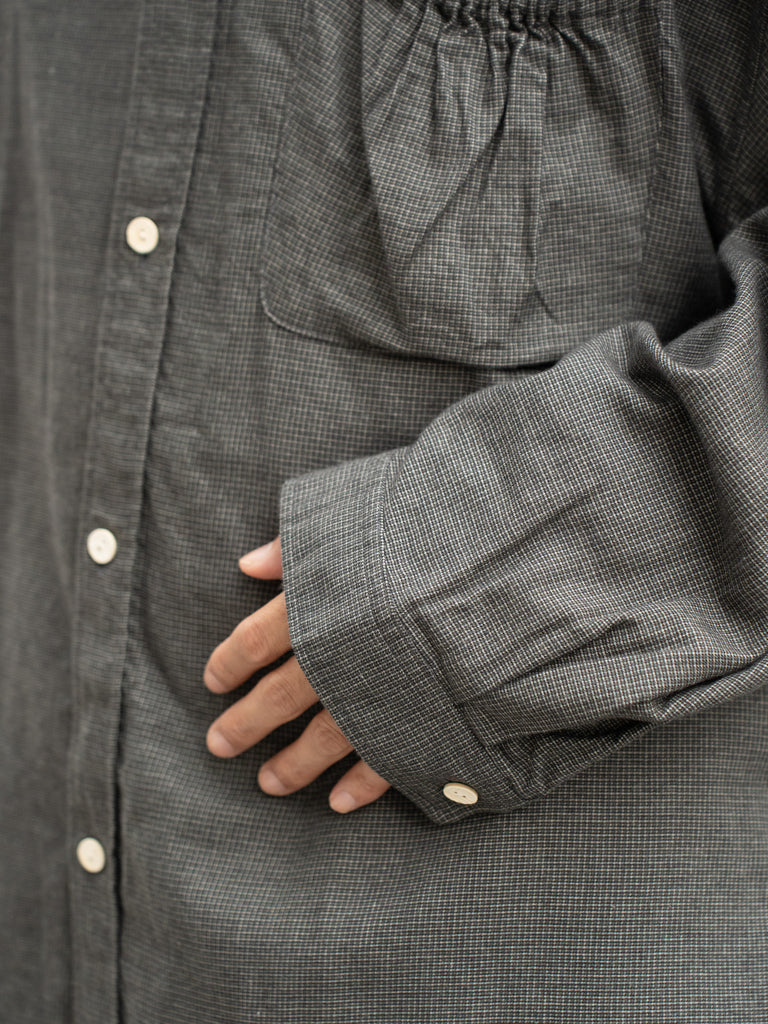 reformed/ 手腕貼片寬幅襯衫「青年布」-完好-