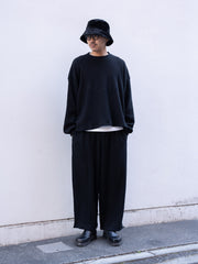 refomed /  AZEAMI THERMAL PANTS - BLACK-