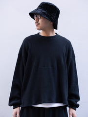 refomed / AZEAMI THERMAL TEE -BLACK-