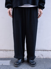 refomed /  AZEAMI THERMAL PANTS - BLACK-