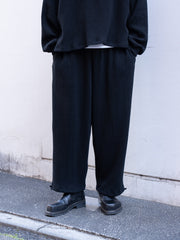 refomed /  AZEAMI THERMAL PANTS - BLACK-