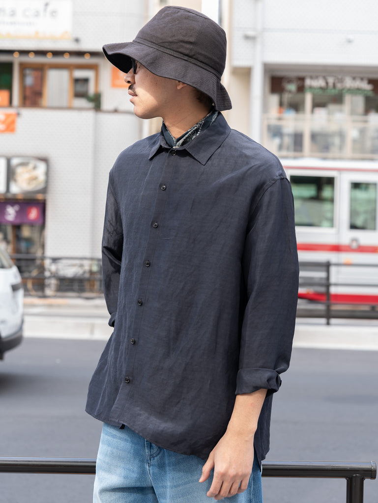 nonnotte / Oversized Shirt ver.B-Obsidlan-