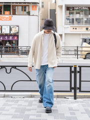 nonnotte / Oversized Shirt -Turtledove-