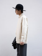 【残り1点】nonnotte / Oversized Shirt -Tldal Foam-