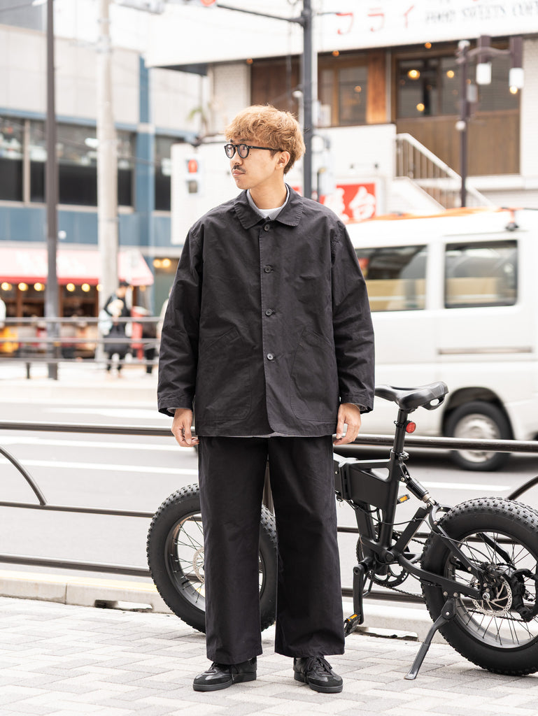 THE DAY /  VENTILE FIELD COAT -BLACK-