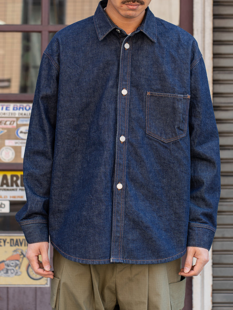 SHINYAKOZUKA / ORDINARY CITY"MY" SHIRT  -ONE WASH-