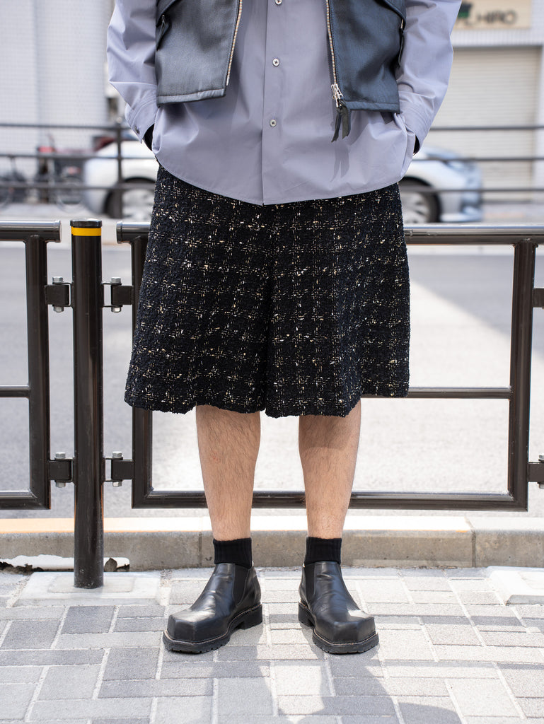 SHINYAKOZUKA / LOOSE SHORTS -Black-