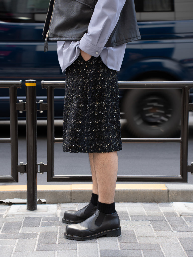 SHINYAKOZUKA / LOOSE SHORTS -Black-