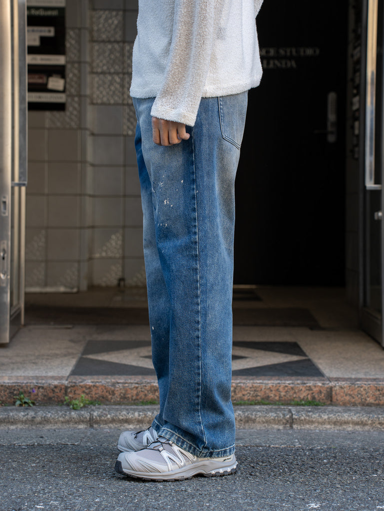 ROLD SKOV / WIDE PANTS DENIM MUD