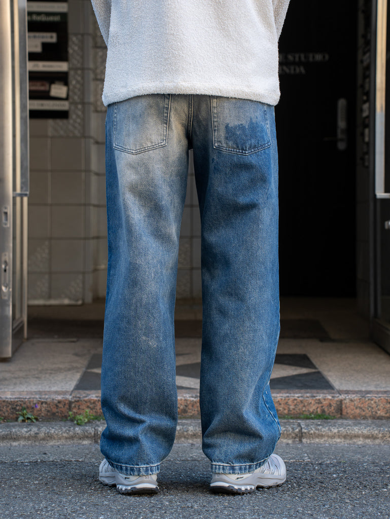 ROLD SKOV / WIDE PANTS DENIM MUD