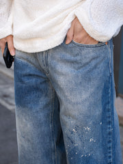 ROLD SKOV / WIDE PANTS DENIM MUD