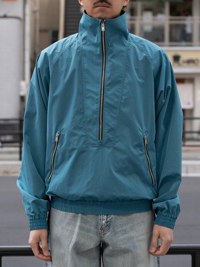 SUGARHILL / ZIP NYLON BLOUSON-BLUE-