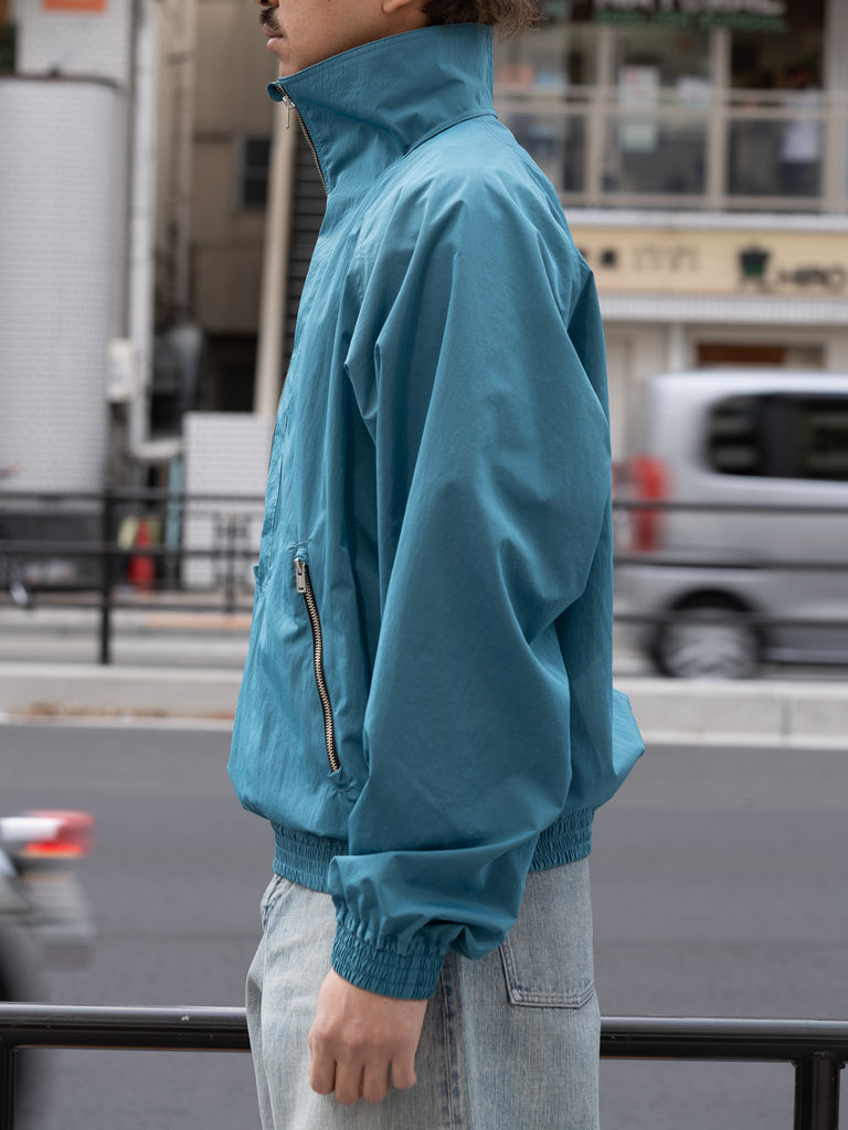 SUGARHILL / ZIP NYLON BLOUSON-BLUE-