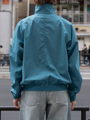 SUGARHILL / ZIP NYLON BLOUSON-BLUE-