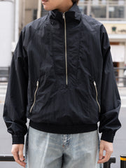 【預計2月中旬到貨】SUGARHILL / ZIP NYLON BLOUSON-BLACK-