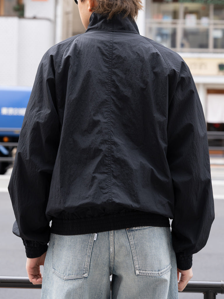 【預計2月中旬到貨】SUGARHILL / ZIP NYLON BLOUSON-BLACK-