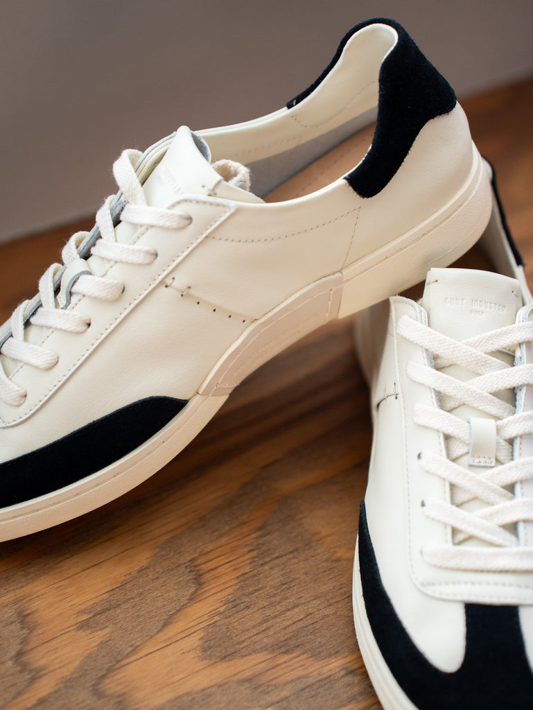 FOOT INDUSTRY / German trainer -CREAM WHITE/ANTHRACITE-｜aIbn公式通販