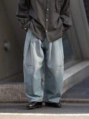 SHINYAKOZUKA / ORDINARY CITY BAGGY -USED INDIG-
