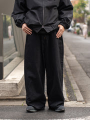refomed /  FRESH MAN DENIM WIDE PANTS "OW"-BLACK-