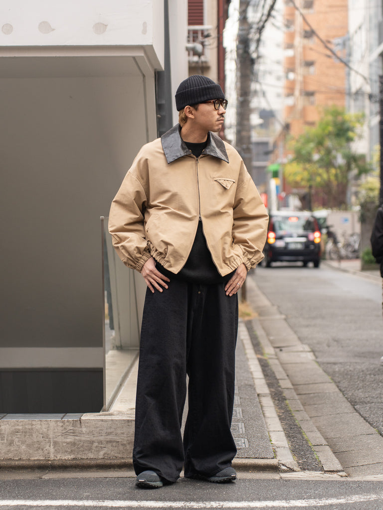 refomed / DOKA NYLON JACKET "TARP" -BEIGE-