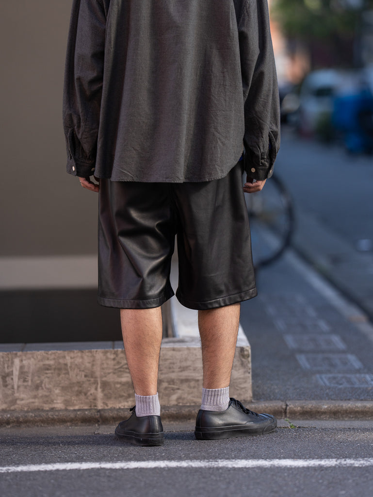 CCU / SLACKS SHORTS -BLACK-