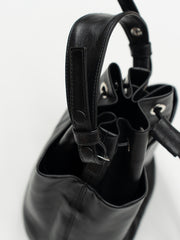 CCU / DRAWSTRING BAG -BLACK-