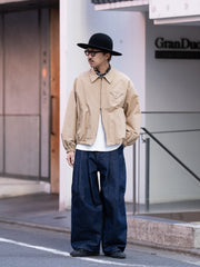 refomed / DOKA NYLON JACKET "TARP" -BEIGE-