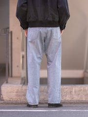【1/31 正午発売】ULTERIOR / VINTAGE WASHED SELVEDGE DENIM 5P PANTS -FADED BLUE-
